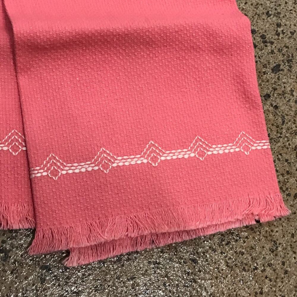 Set 5 Antique Hand Embroidered Kitsch Scandinavian Danish Embroidered Napkins - Picture 15 of 16